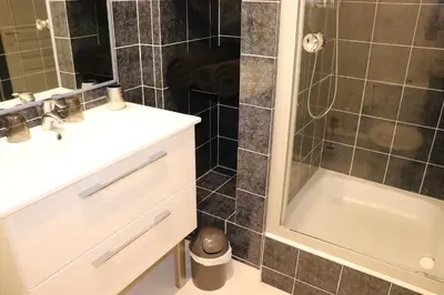 Salle de bains dans l'établissement STUDIO CENTRE VILLE COMPIÈGNE