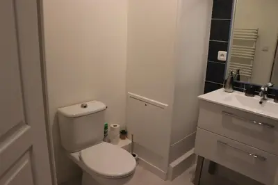 Salle de bains dans l'établissement STUDIO CENTRE VILLE COMPIÈGNE