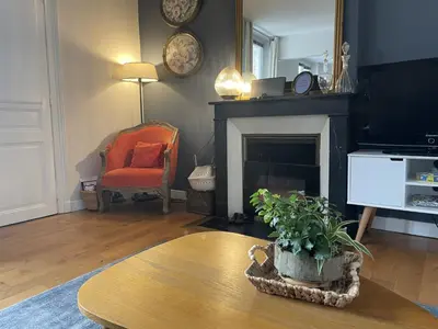 Coin salon dans l'établissement Coeur du Boulingrin