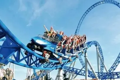 Parc aquatique au sein de la maison de vacances ou à proximité