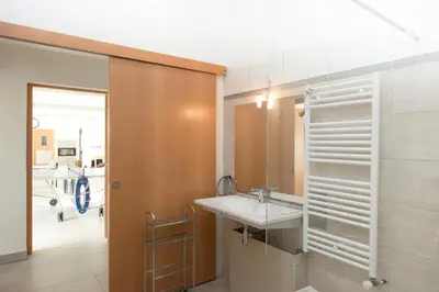 Salle de bains dans l'établissement Ô jardin de boutancourt