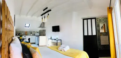 Télévision ou salle de divertissement dans l'établissement Sparkling Life - Epernay centre