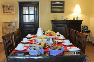 Nourriture dans le B&B/chambre d'hôtes ou à proximité