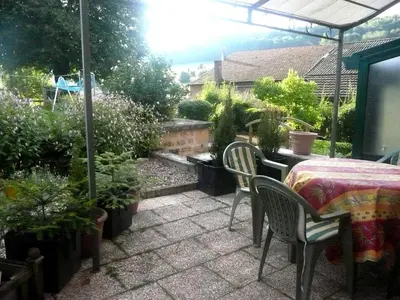Jardin de l'établissement Au Clos d'Ardennes