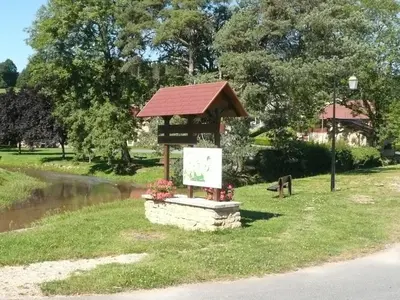 Jardin de l'établissement Au Clos d'Ardennes