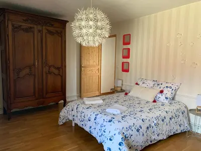Un ou plusieurs lits dans un hébergement de l'établissement La Ferme de Maryse