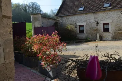 Jardin de l'établissement Maison indépendante à la campagne
