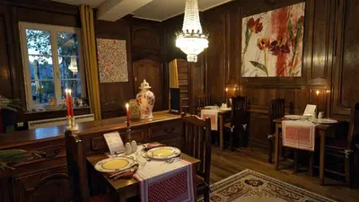 Restaurant ou autre lieu de restauration dans l'établissement Au Chapitre