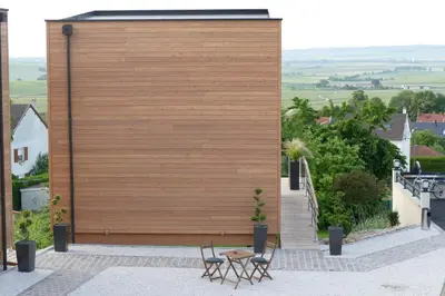 Balcon ou terrasse dans l'établissement COTTAGES ANTOINETTE