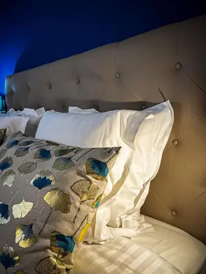 Un ou plusieurs lits dans un hébergement de l'établissement Hôtel Le Château Fort de Sedan