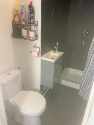 Salle de bains dans l'établissement Chambre Quadruple Avec 4 Couchages - Proche Disneyland Paris