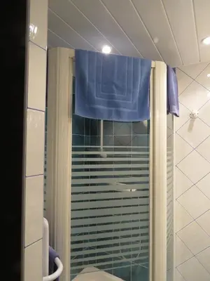 Salle de bains dans l'établissement LA CHINOISERIE