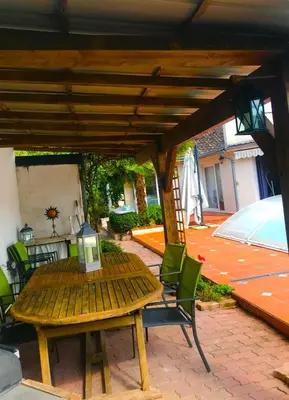 Plan de l'établissement Lilly bulles en Champagne piscine et jardin privée