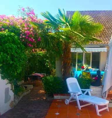 Plan de l'établissement Lilly bulles en Champagne piscine et jardin privée