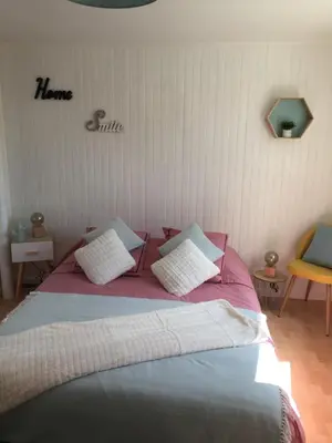 Un ou plusieurs lits dans un hébergement de l'établissement La Maison des Prés Disney Paris