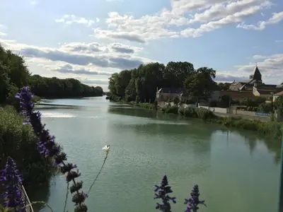 Paysage naturel près de la maison de vacances