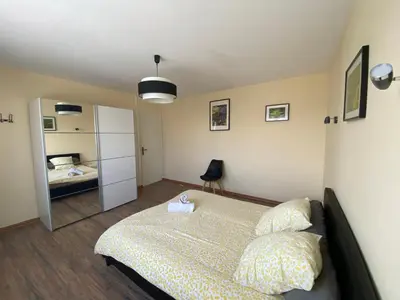 Un ou plusieurs lits dans un hébergement de l'établissement La Maison du Canal d’Ay