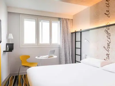 Un ou plusieurs lits dans un hébergement de l'établissement ibis Styles Meaux Centre
