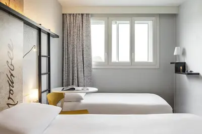 Un ou plusieurs lits dans un hébergement de l'établissement ibis Styles Meaux Centre