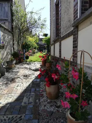Jardin de l'établissement Le Coq en pâte