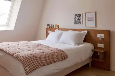 Un ou plusieurs lits dans un hébergement de l'établissement ALFRED HOTELS Compiègne