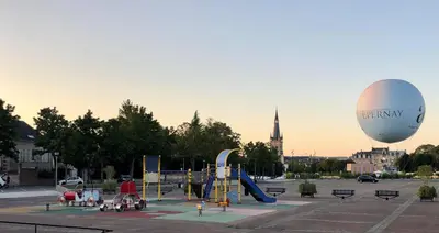 Aire de jeux pour enfants de l'établissement Appartement Aventure à Épernay