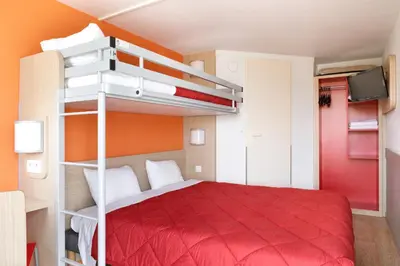 Un ou plusieurs lits dans un hébergement de l'établissement Première Classe Châlons-en-Champagne