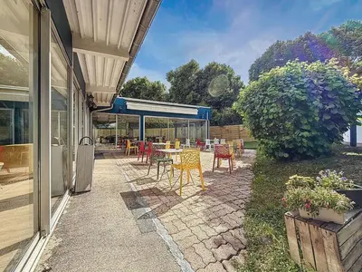 Jardin de l'établissement Kyriad Reims Est - Parc Expositions