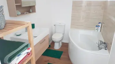 Plan de l'établissement Appartement sympa à 5 min du centre ville à pied