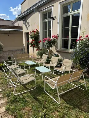 Jardin de l'établissement La Menuiserie