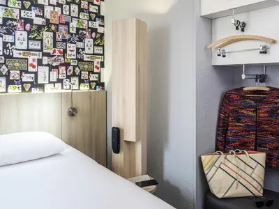 Un ou plusieurs lits dans un hébergement de l'établissement Ibis Styles Reims Centre Cathédrale