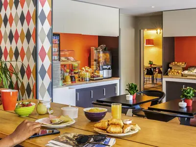 Nourriture dans l'hôtel ou à proximité