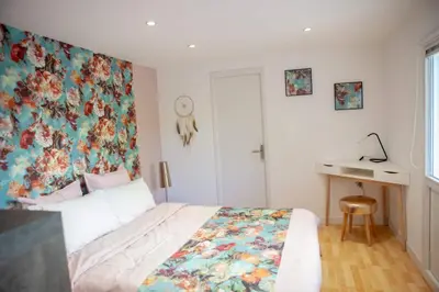 Un ou plusieurs lits dans un hébergement de l'établissement La Petite Maison de Jane