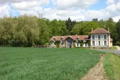 Jardin de l'établissement Gîte du Domaine du Ru