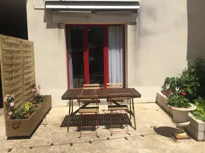 Terrasse ou espace extérieur de l'établissement Le Clos Moussy
