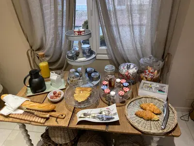 Nourriture dans le B&B/chambre d'hôtes ou à proximité