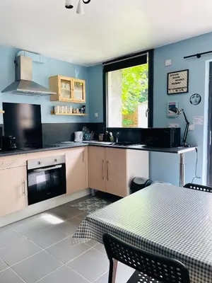Cuisine ou kitchenette dans l'établissement Cocon Familial Proche Disneyland Paris