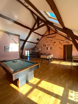 Billard dans l'établissement La Ferme de Fontenelle