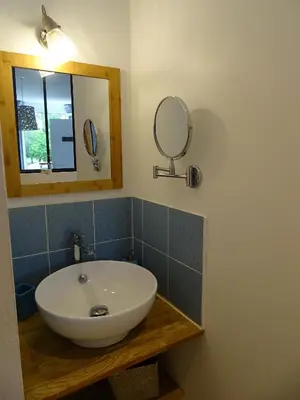 Salle de bains dans l'établissement Casa Juno