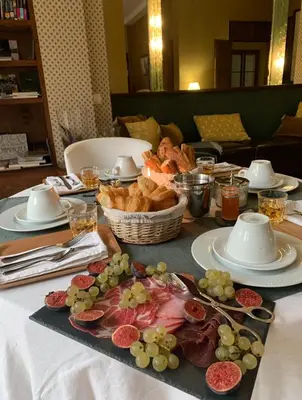 Nourriture dans le B&B/chambre d'hôtes ou à proximité