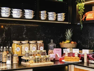 Nourriture dans l'hôtel ou à proximité
