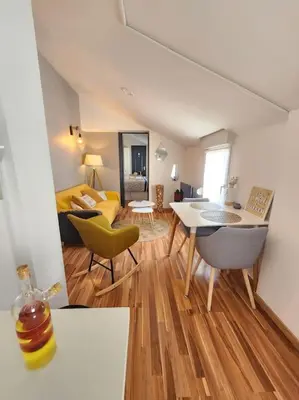 Coin salon dans l'établissement Champétillant