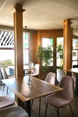 Coin salon dans l'établissement Brit Hotel Essentiel Reims Taissy
