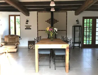 Plan de l'établissement Gîte de l'Homme Blanc