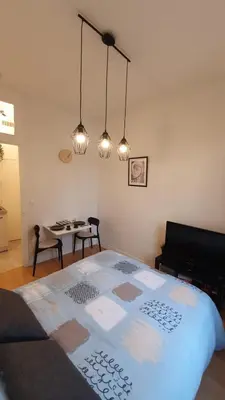 Un ou plusieurs lits dans un hébergement de l'établissement Le Galope, Appartement centre Compiègne