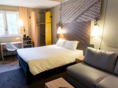 Un ou plusieurs lits dans un hébergement de l'établissement ibis Compiegne