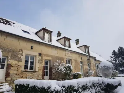 L'établissement Cozy cottage & ideal closed garden en hiver