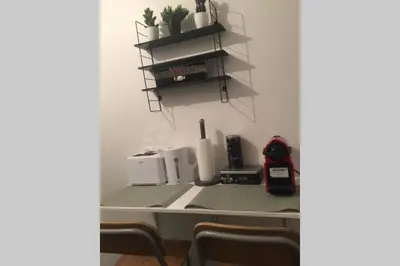 Cuisine ou kitchenette dans l'établissement F3 agréable et calme