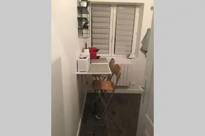 Cuisine ou kitchenette dans l'établissement F3 agréable et calme