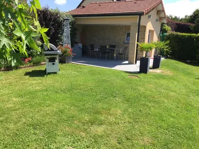 Jardin de l'établissement Studio à la campagne & Jacuzzi